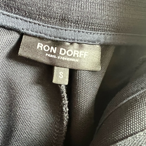 Ron Dorff navy tennis pants worth white piping size small excellect condition - Picture 6 of 12